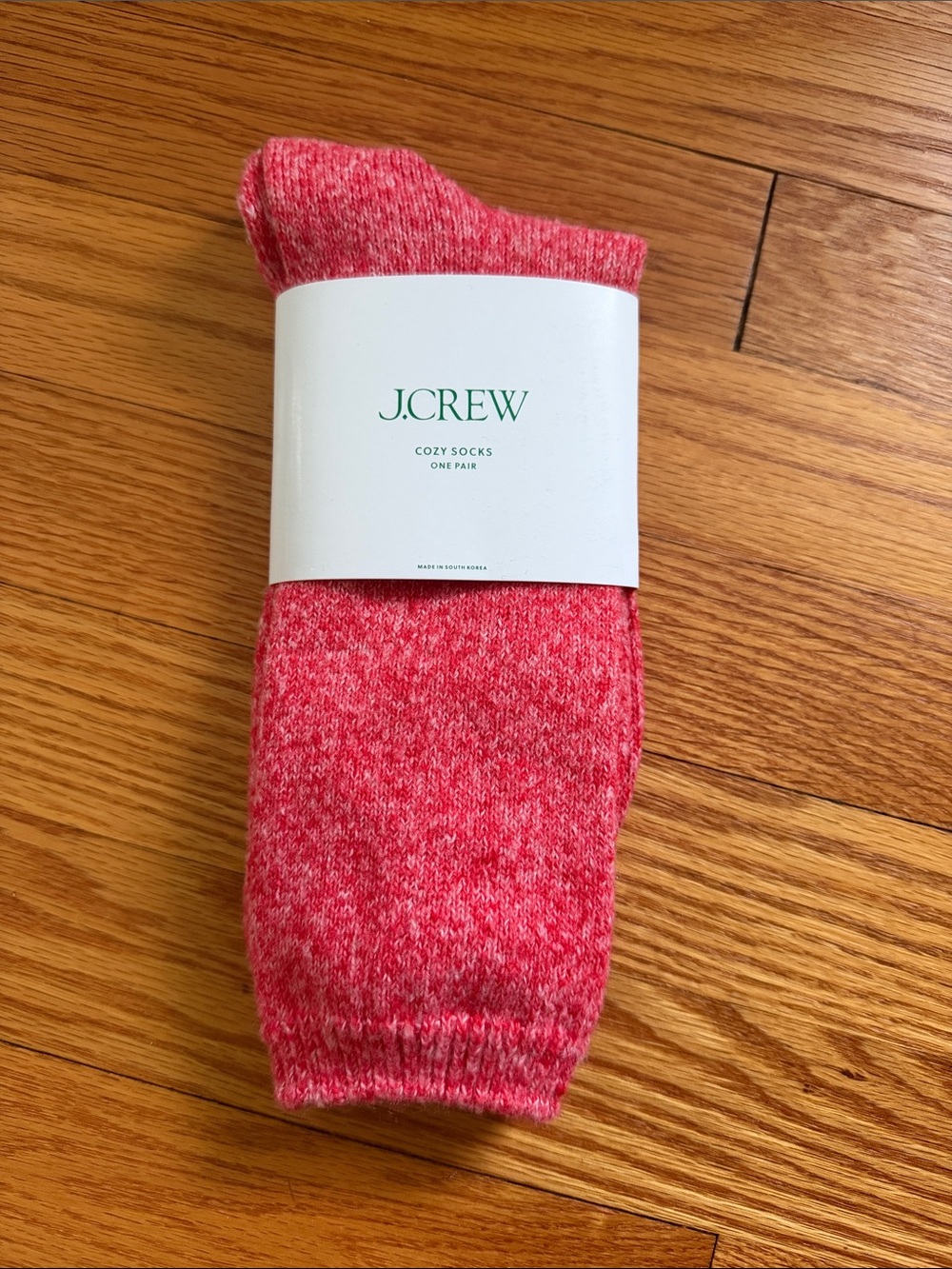 NWT J Crew red socks